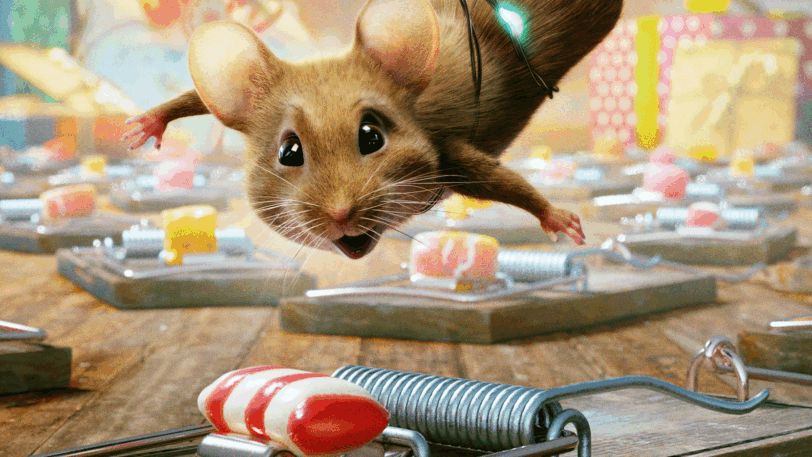 Mission Mäusejagd: Chaos unterm Weihnachtsbaum 